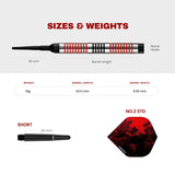 Designa Vampires V2 Darts - Soft Tip - M2