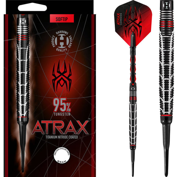 Harrows - Harrows Atrax Darts - Soft Tip - 95% - Black Titanium