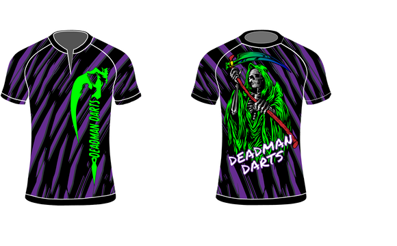 Deadman Darts Purple Stripe Jersey