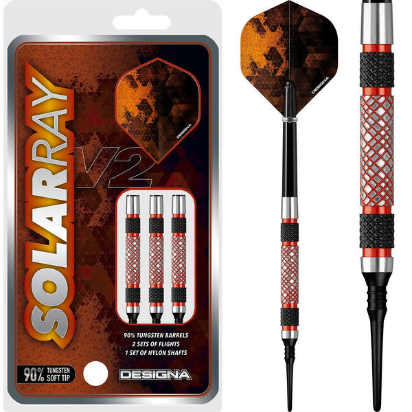 Designa Razor Grip V2 22g – Präzisions-Steeldart Mit M4 Tungsten