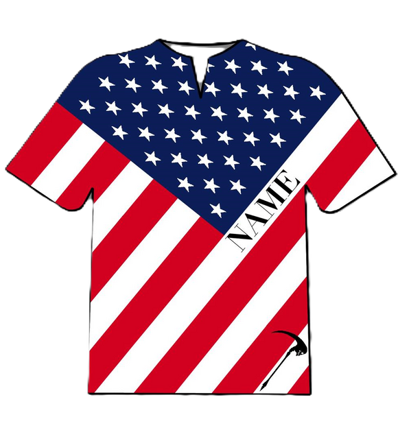 Deadman Darts USA Flag Jersey